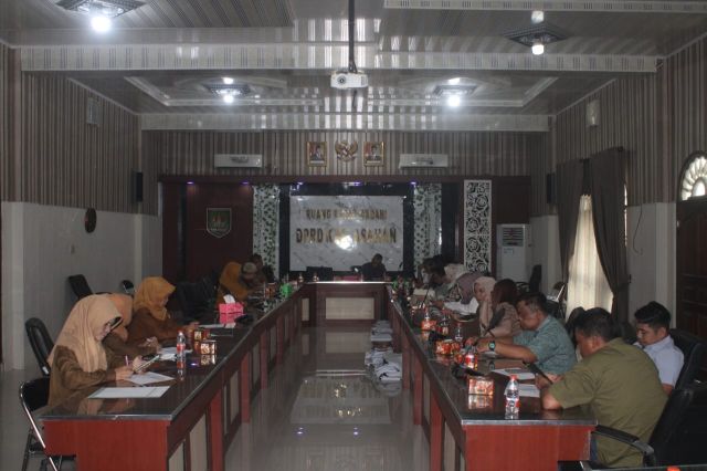 RAPAT BANMUS DPRD KABUPATEN ASAHAN : PENETAPAN JADWAL KEGIATAN BULAN JUNI 2025
